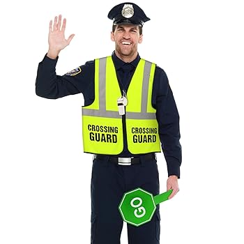 Amazon.com: Yewong Adult Crossing Guard Costume Set